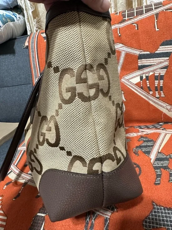 GUCCI ❤️🌟OPHIDIA JUMBO GG TOTE BAG - Picture 7 of 13
